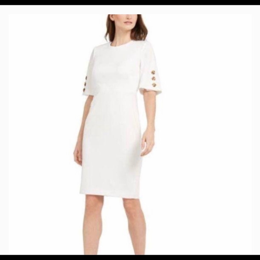 Elegant white dress